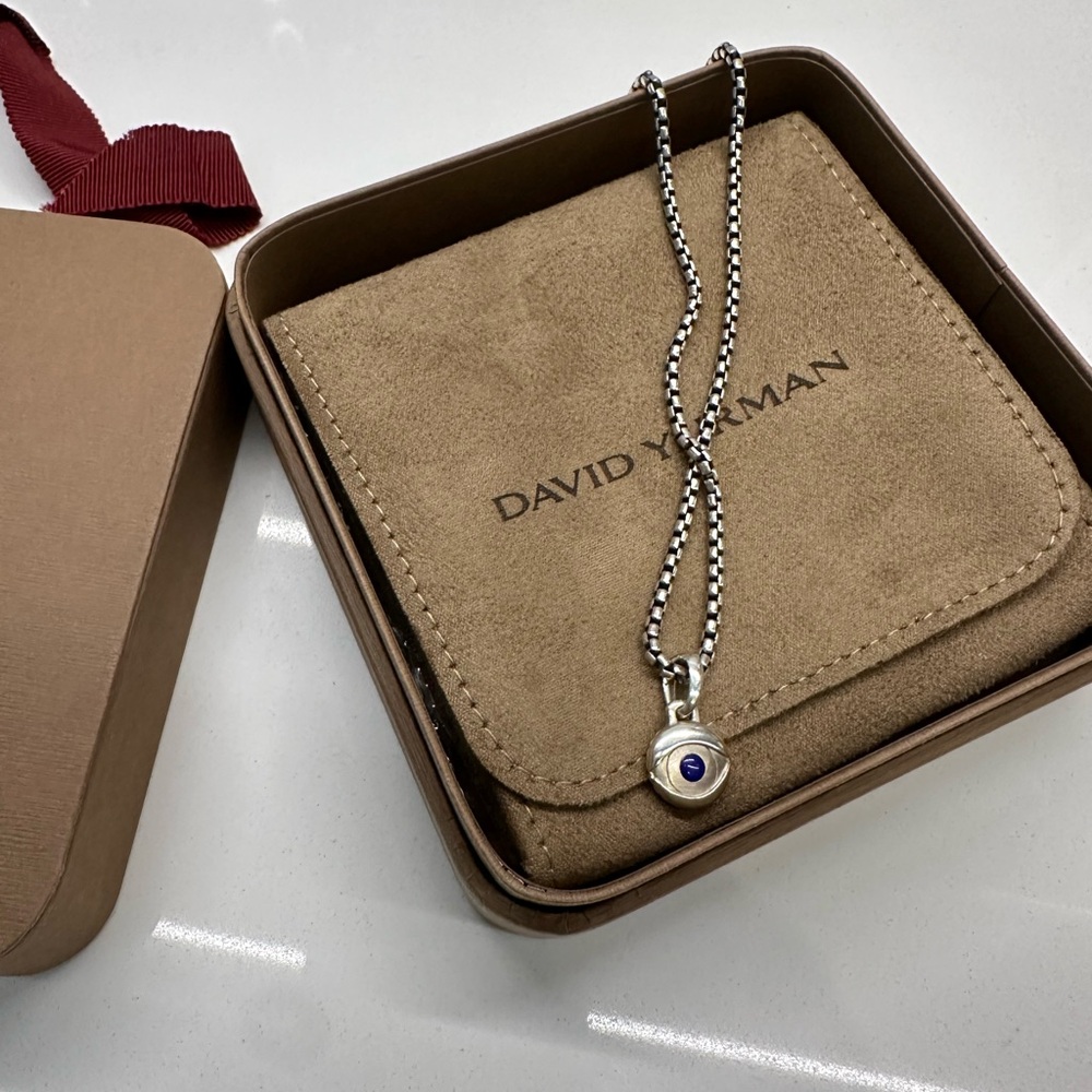 David Yurman - Evil Eye Amulet with Chain